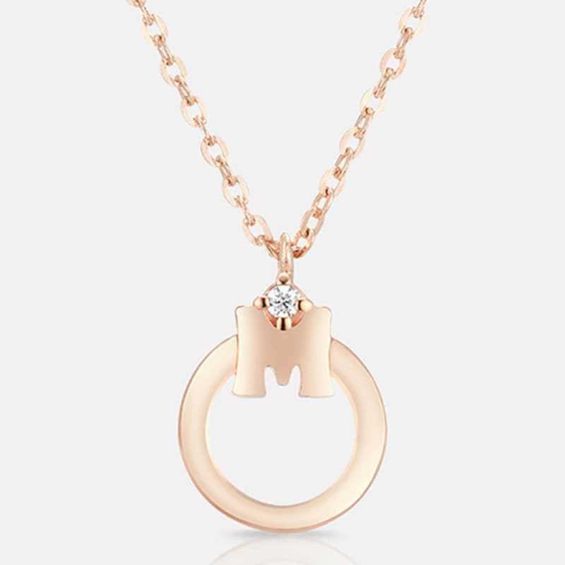 METROCITY JEWELRY M Basic Rose Necklace A231BN9126RPA