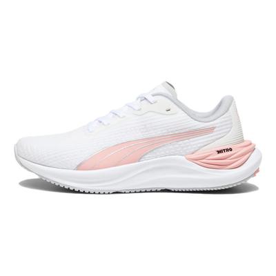 Electrify Nitro 3 Scarpe da Corsa Basse Traspiranti in Mesh Comode Donna sneaker Bianco Rosa 378456-02
