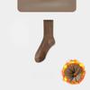Men's Autumn and Winter Plus Velvet and Thick Hair Ring Warm Sports Solid Color Socks