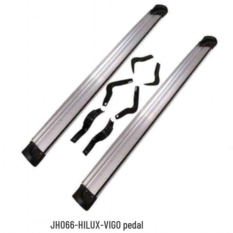 Compatible Side Steps for HILUX REVO: Modified Exterior Left & Right Welcome Foot Add-On Pedals