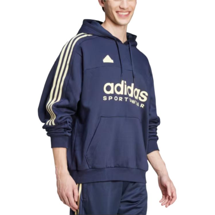 Adidas Sportswear Sweatshirt Men's Legend Ink/near Yellow IW5937