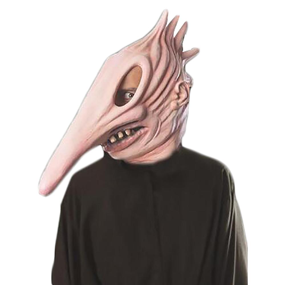 Horror Maske Kopfbedeckung Latexmasken Halloween Weihnachten Gruseliges Kostüm für Adam