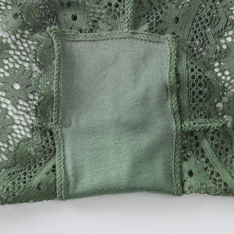 Ladies Underwired Bra Lace Beauty Back Suit Underwear