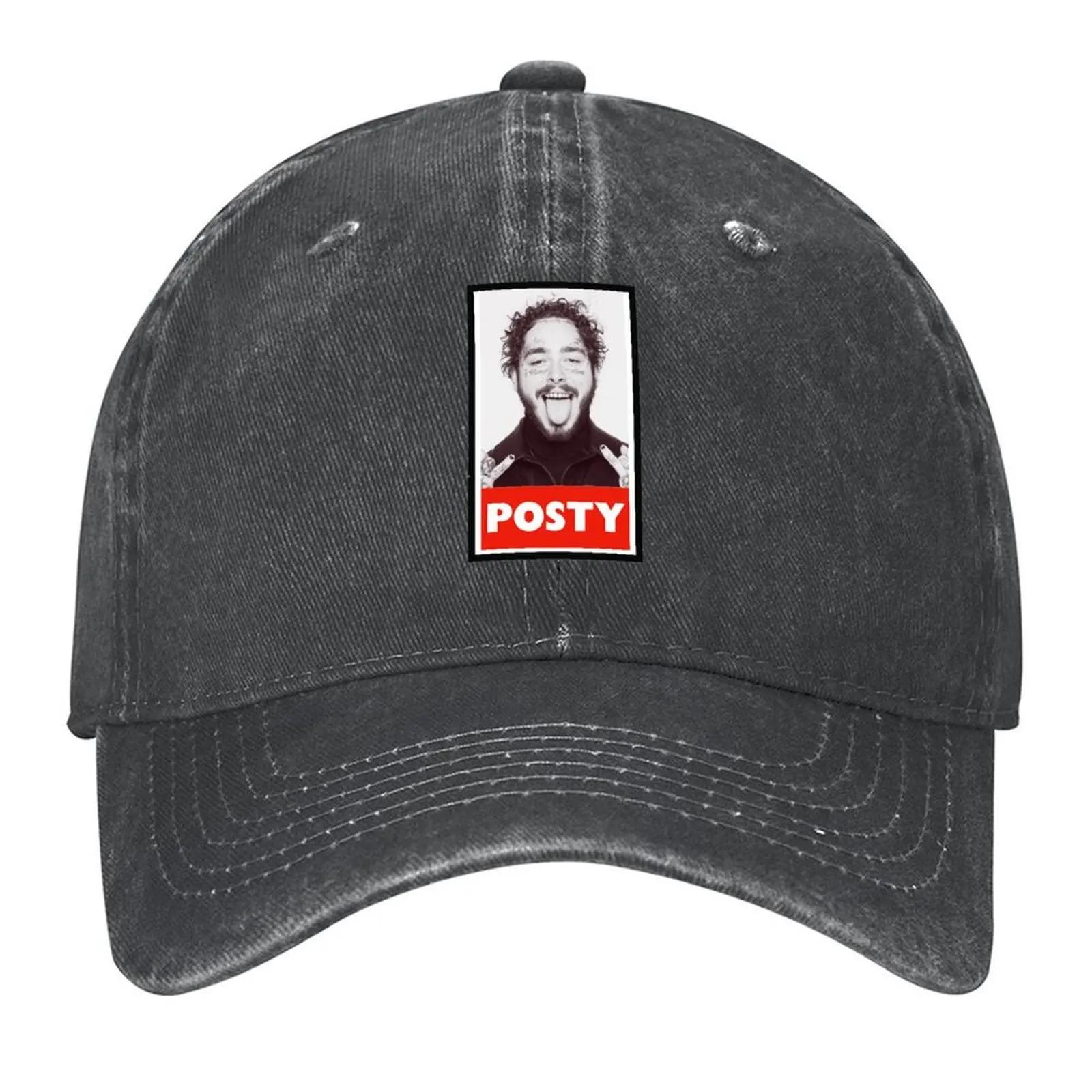 

POSTY FAN ART Baseball Cap Streetwear black Sun Cap Hat Man Luxury For Girls Men s промывают черный