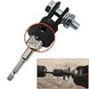1/2 Inch Scissor Jack Adapter Chrome Vanadium Steel Automotive Wrench Power Drill Socket Adapter Car Truck Tire Repair Tool