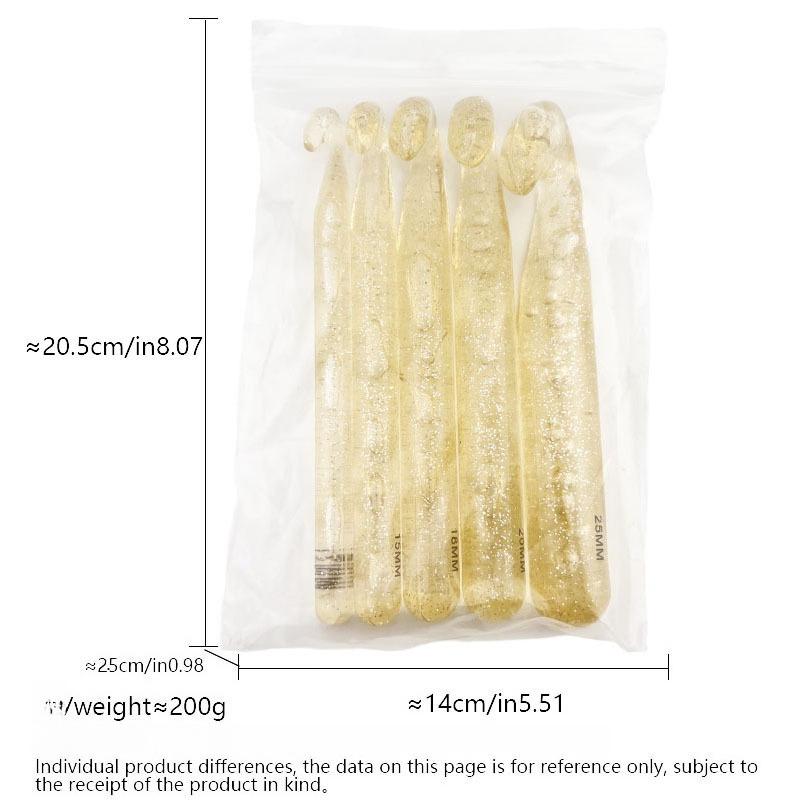 Kristall Häkelnadeln Set Weben