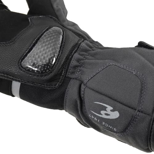 Komine GK-846 Protective Winter Gloves for Motorcycles Black/Red L