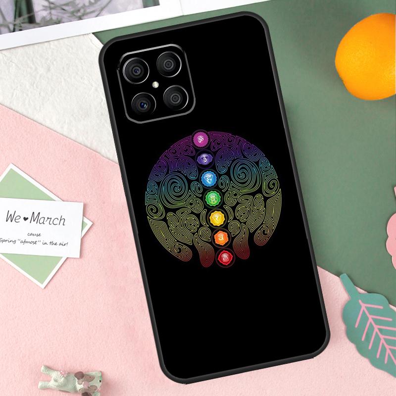 Mandala Chakra Insist Yoga Hülle Für Honor X9b X8b X9a X8a X8 X9 X9c 50 70 90 Lite Honor 200 Pro Magic 7 5 6 Lite Abdeckung