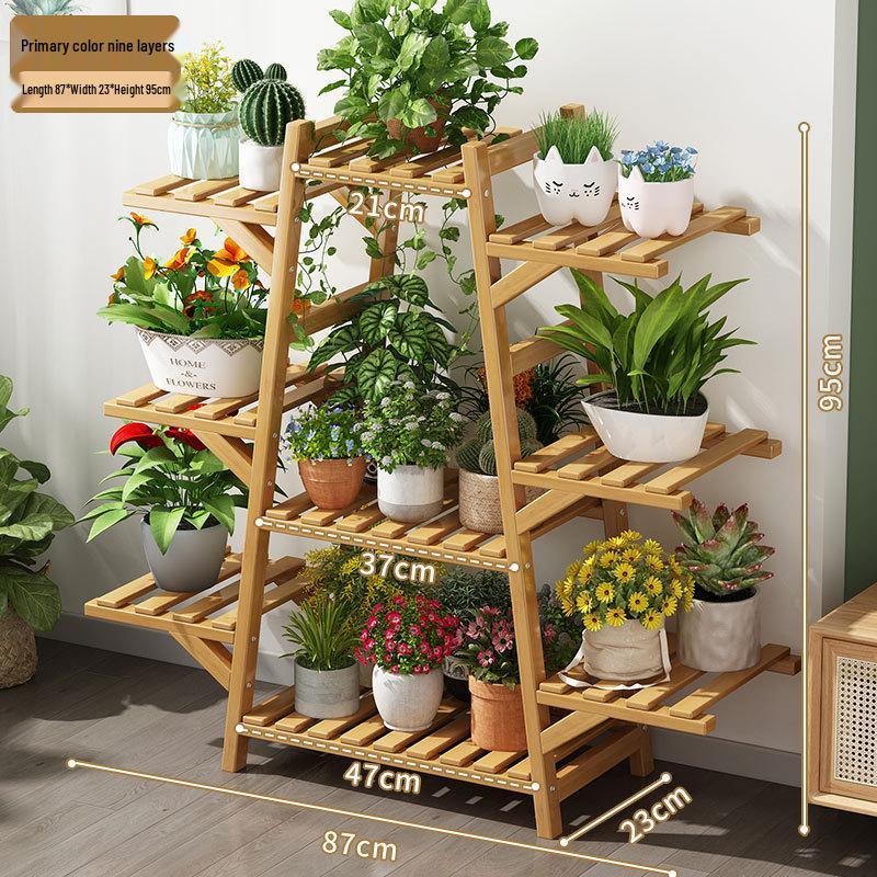 Multi-Layer Indoor Flower and Plant Rack for Balcony and Living Room