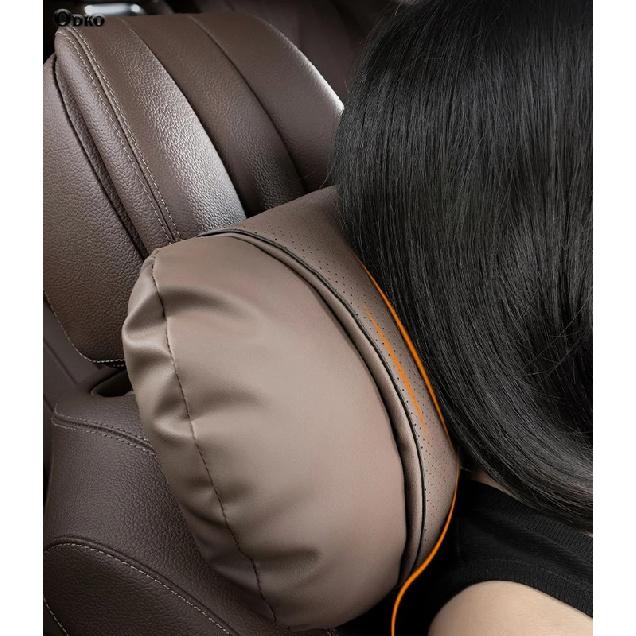 For BMW 2 Series F45 F46 F22 F23 F87 Car Seat Headrest Neck Pillow Cushion  Breathable Protect Relieve Neck Fatigue
