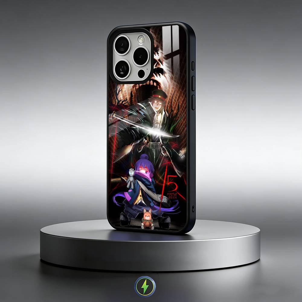Anime D-Dark G-Gathering Handyhülle Für iPhone17,16,15,14,13,12,11 Plus,Pro Max Magnetisch Für Magsafe Kabelloses Laden
