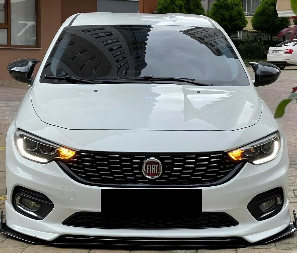 Накладки на зеркала BMW-style (2 шт) для Fiat Tipo 2016- гг