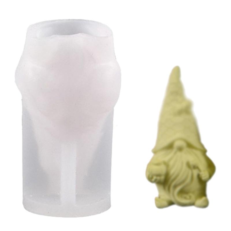 Multifuntional Dwarf Silicone Mold Resin Crafting Mold Handmade Supplies for Crafting Candle and Decorative Creation