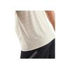 SALOMON Sense Aerographic Soft Comfortable Quick-Drying Breathable Odor-Resistant Short Sleeve T-Shirt Men Tops Off-White LC2319500