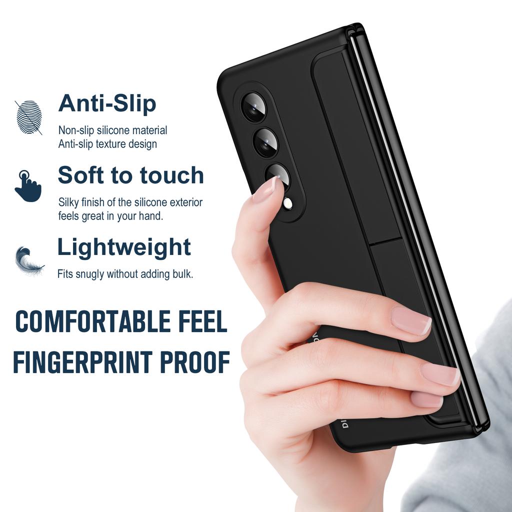 Fashion S Pen Cell Phone Cover Full Protection Case For Samsung Galaxy Z Fold4 Fold 4 5g Tempered Glass Film For Samsung Fold4