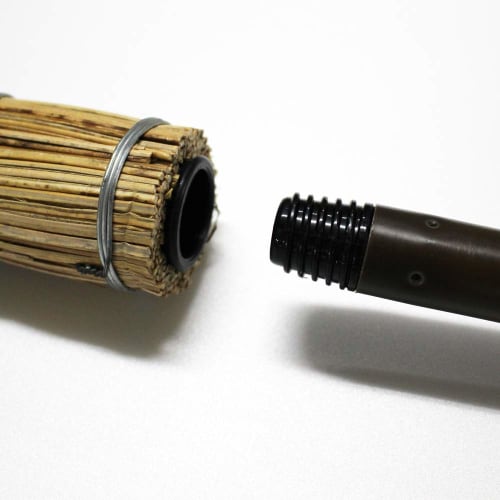 Azuma Industrial Azuma Outdoor Broom, Artisan Broom, Garden Short Handle, 20cm Bristles, 78cm Total Length, Professional-Grade Garden Broom, SY189