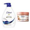 Deep Nourishment Shower Gel & Body Scrub Set