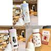 Small Cute Polka Dot Insulated Bottle With Handle For Girls Travel And Office Use