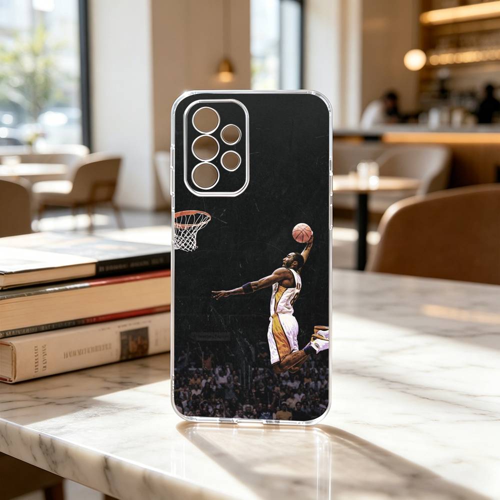 Basketball K-Kobe B-Bryant 24  Phone Case Transparent Silicone Soft For Samsung S25,S24,S21,S22,S23,S30,Ultra,S20,Plus,Fe