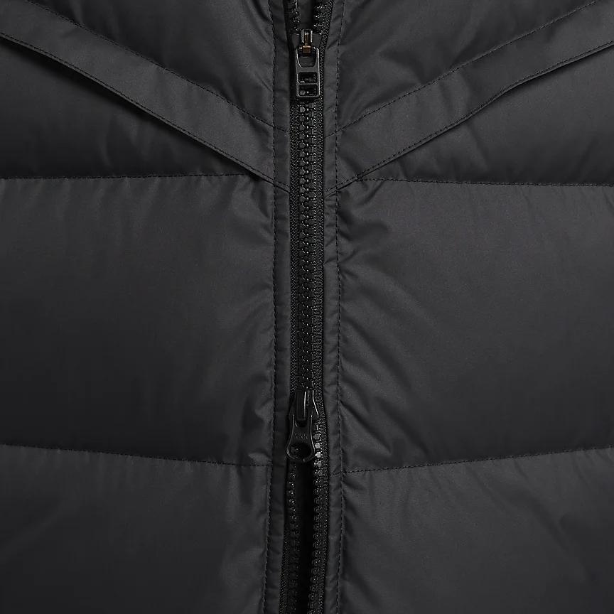 Nike Storm-Fit Windrunner Isolierte Wasserdichte Kapuzenjacke Herren Jacken Schwarz HQ4185-010