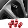 4pcs Car Wheel Tire Valve Stem Caps Airtight Cover Stickers for Mazda 3 Bk Bl Bj Bn 323 Axela Atenza CX-3 CX-4 CX5 Accessories