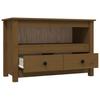 TV Cabinet Honey Brown 79 x 35 x 52 cm Solid Pine Wood
