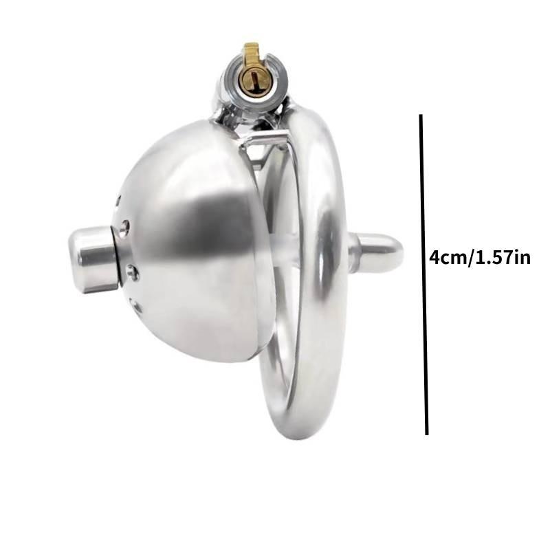 Ultra-compact Chastity Lock For Men Stylish And Discreet Adult Toy For Control