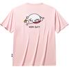 Anta X Seal Look Collaboration Life Series Cartoon Anime Letter Round Neck Breathable Versatile Short Sleeve T-Shirt Unisex T-Shirt 972528106-5