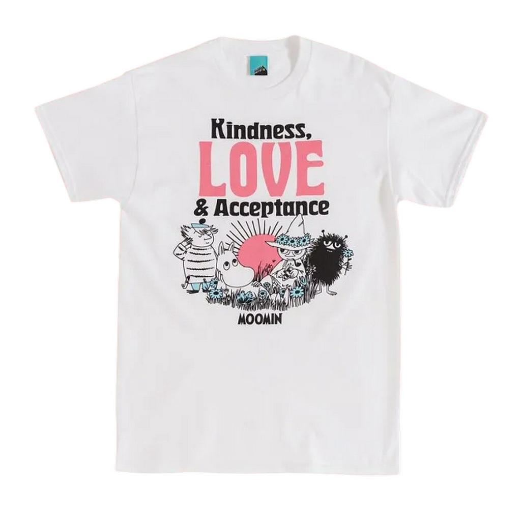 Moomin Unisex Adult Kindness Love And Acceptance T-Shirt