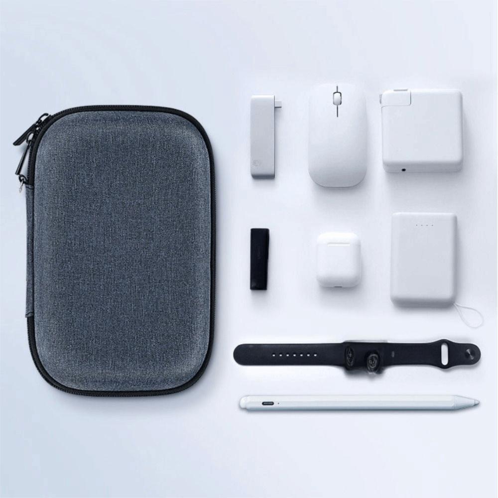 Portable Travel Organizer Double Layered Bag Organizer Digital Accessories Storage Bag  Outdoor