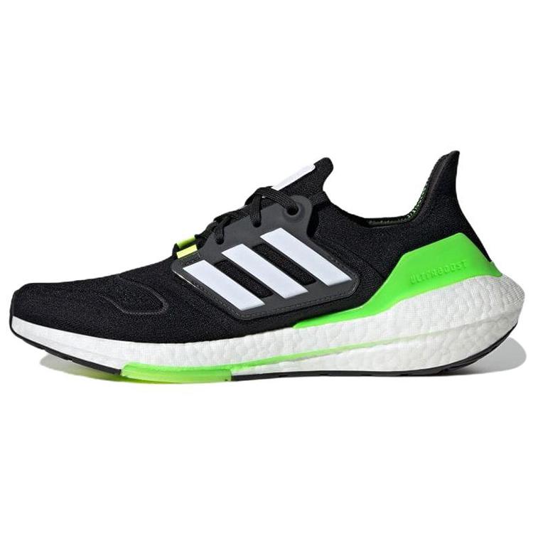 New Adidas Ultra Boost 22 Core Black Solar Green GX6640