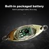 LED Fishing Lure Light Fishing Bait Lamp Battery Operated Fish Attracting Light Underwater Flashing Light Fishing Accessories