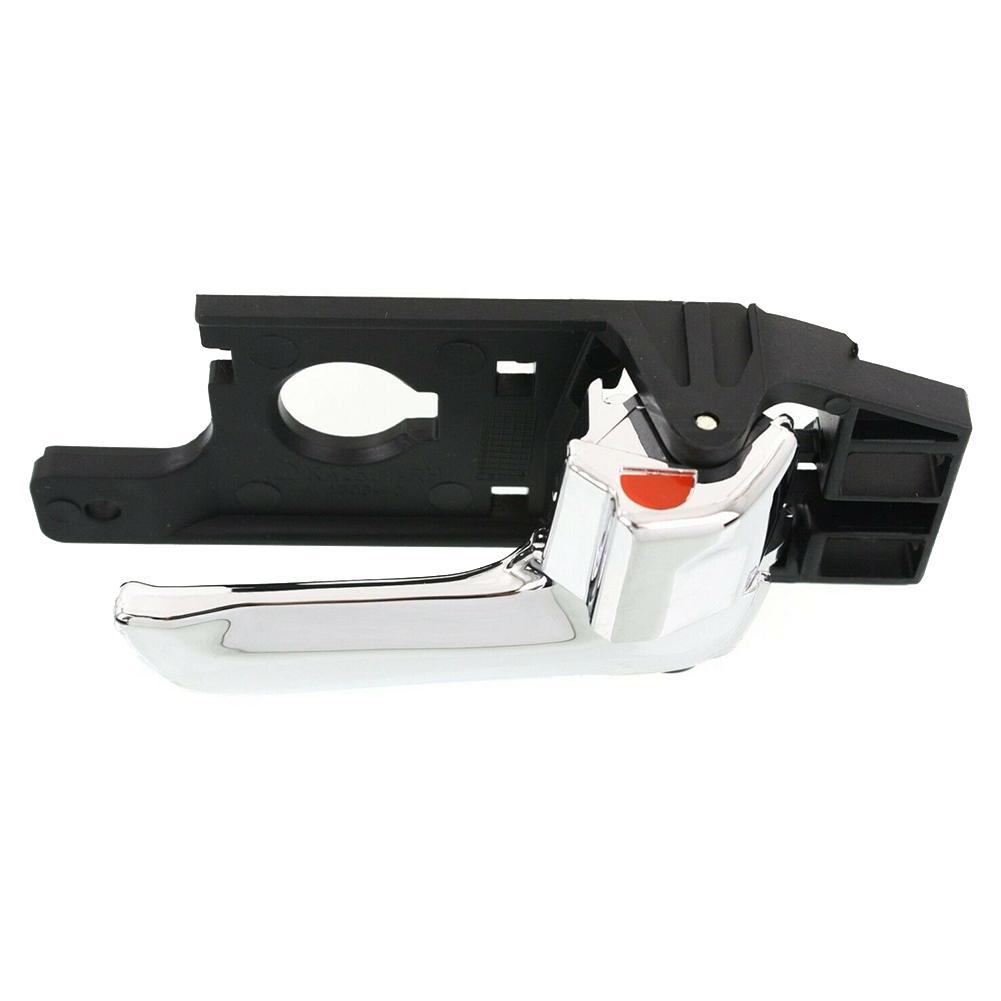 Portable Front Or Rear Passenger Side Interior Inner Door Handle For 2005-2010 Kia Sportage 82620-1F000 RH Black+Chrome