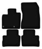 BASIC Black Velour Floor Mats For: Nissan Qashqai III SUV (2021-)