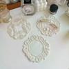 Embroidered Lace Coaster Placemat Vintage INS Craft Bowls Coffee Cups Coaster Table European Style Insulation Plate Mat