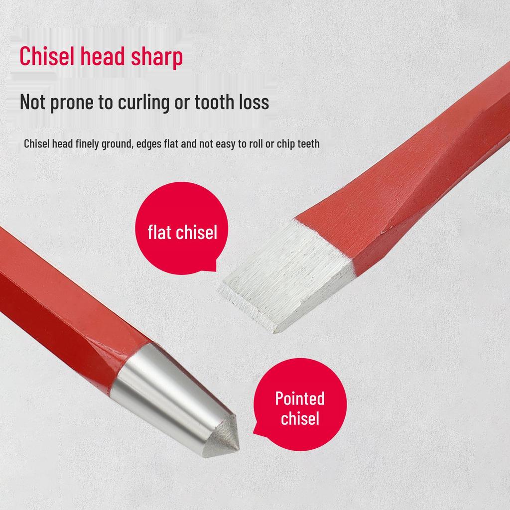 12-Piece Masonry & Woodworking Punch and Chisel Set