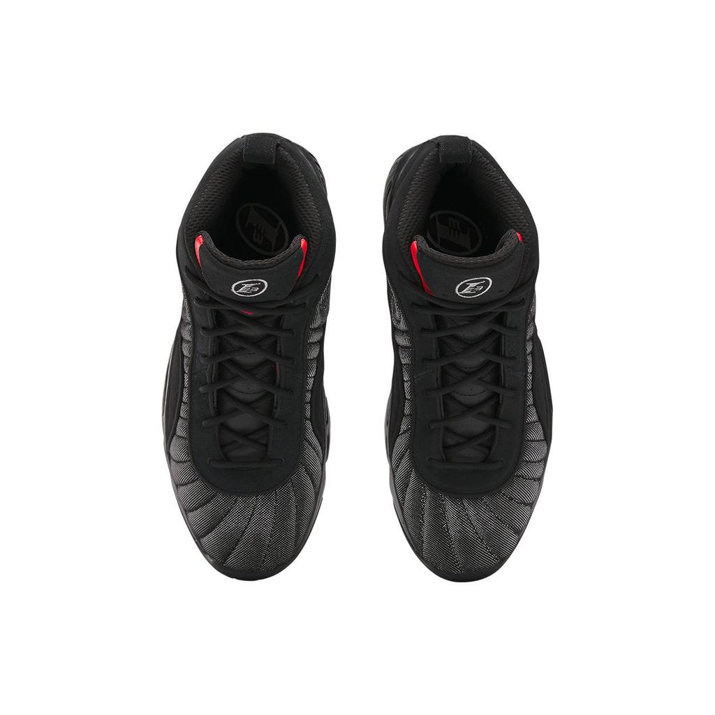 Reebok Unisex Answer III Retro Basketball Shoes Black Chrome Energy Red 100209104