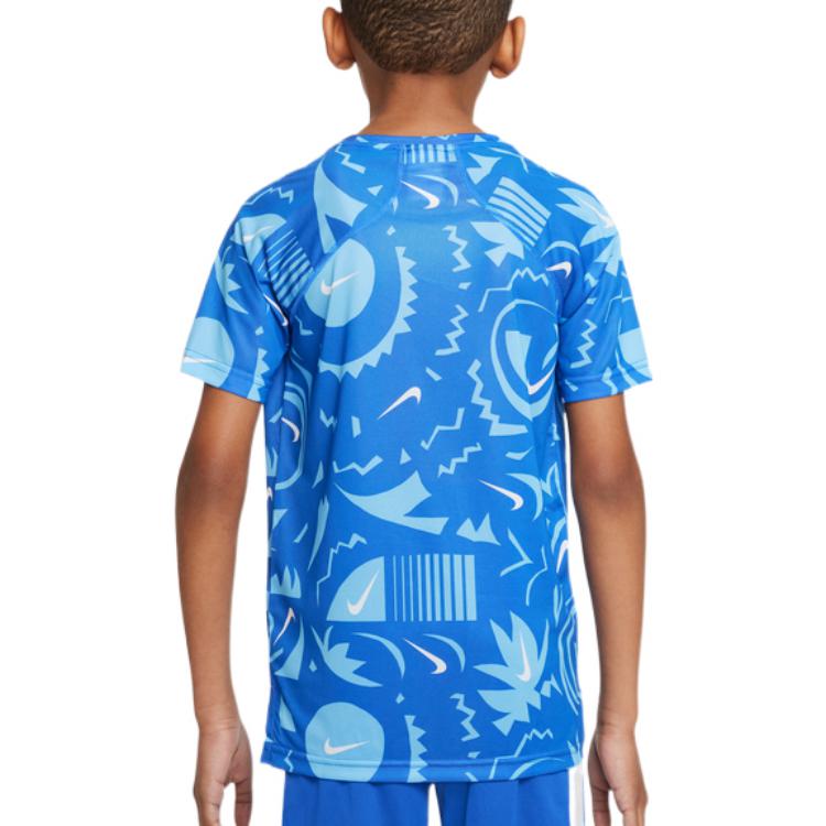 Nike Kids T Shirts Crew Neck Moderate DM8549-480