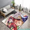 Creative 3D Carpet  Anime One Piece Luffy All Team Members Living Room Bedroom Decoration Rug Children Anti Slip Crawling Mat