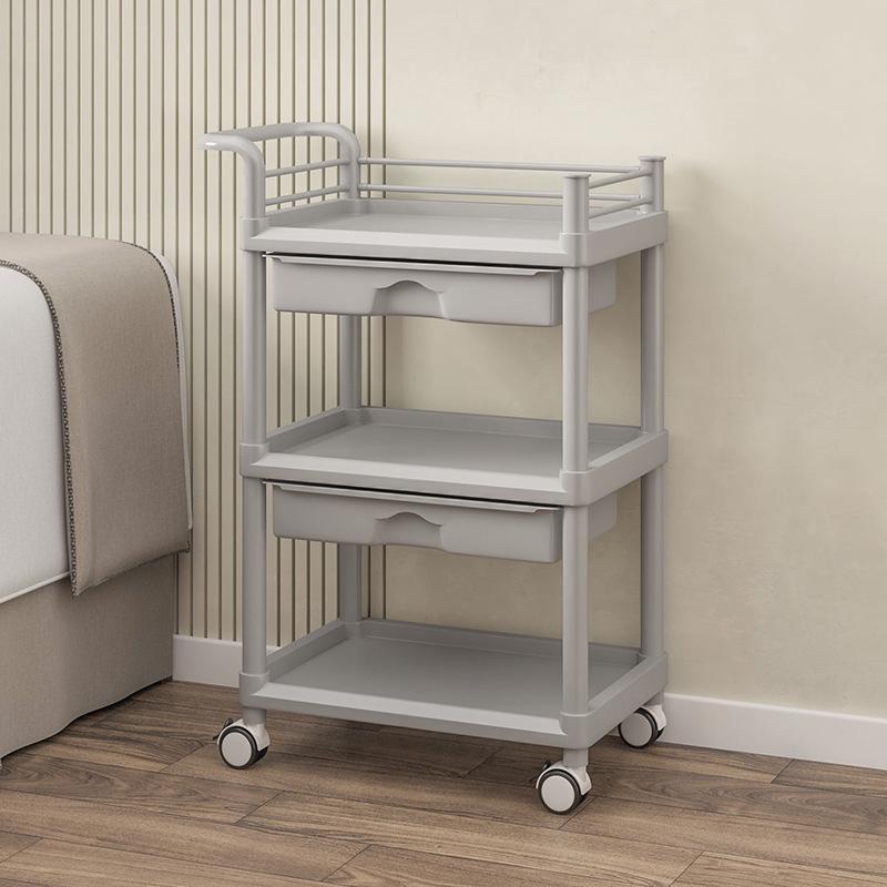 Multi-Layer Salon Cart for Beauty, Nail, Hair, Eyelash Tools Organization