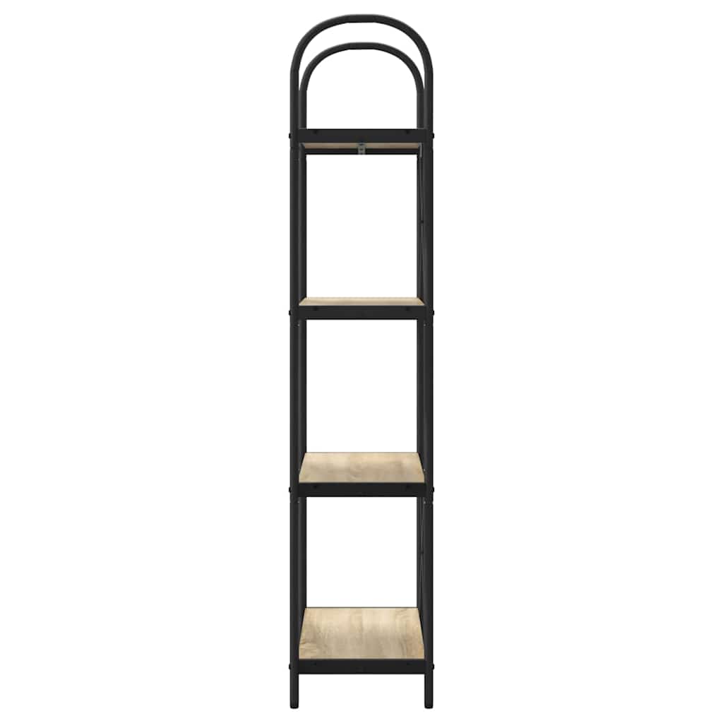 Bookshelf Sonoma Oak 60 x 30 x 146 cm Particleboard