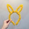 Diadema de Orejas de Conejo Peluche Orejas de Conejo de Pascua Linda Accesorios de Disfraz Cosplay para Niños y Adultos Talla Única 8 Colores