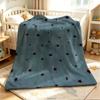 Dusk Stars Flannel Blanket Warm Soft Halloween Christmas Couch Warm Cozy Decorative Decor Gift for All Season