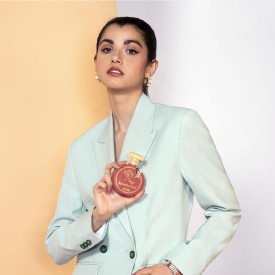 Moody Girl Zest Luxury Perfume for Women | Fresh, Fruity & Gardenia Fragrance | Ideal for Gifting To Women & Girls (Zest 100ML + Chic Glitter Pouch)