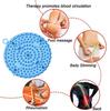 Shiatsu Magnetisk Fotmassageplatta, Fotstegande Träningspedal, Akupressur Yogamatta Fingerpressbräda Fötter Akupunkter Avslappnad