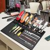Waterproof Silicone Hairdressing Mat With 6Magnets AntiSlip Surfaces Grooming Tool Holder Pad For Salon Professional