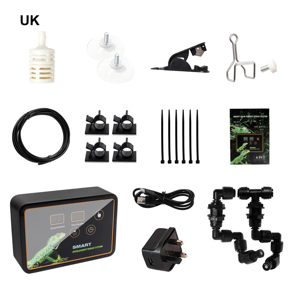 Rain Forest Tank Timing Spray System Various Installation Methods Automatic Timing Spray