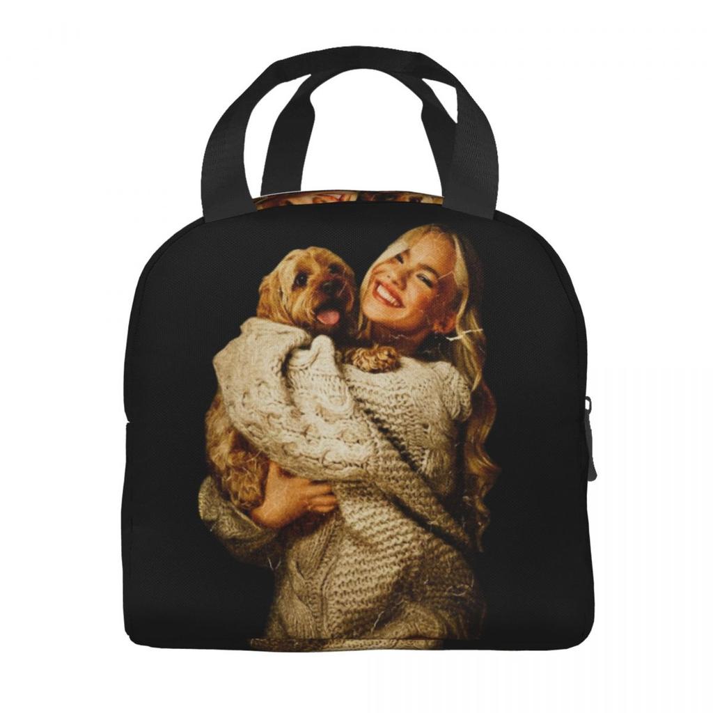 Freya Skye Singer Merch Insulated Lunch Bag For Office Food Container Leakproof Cooler Thermal Bento Box