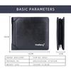 New Wallet Men Short Style European American Retro Business Horizontal Multi Slot Buckle Ticket Holder