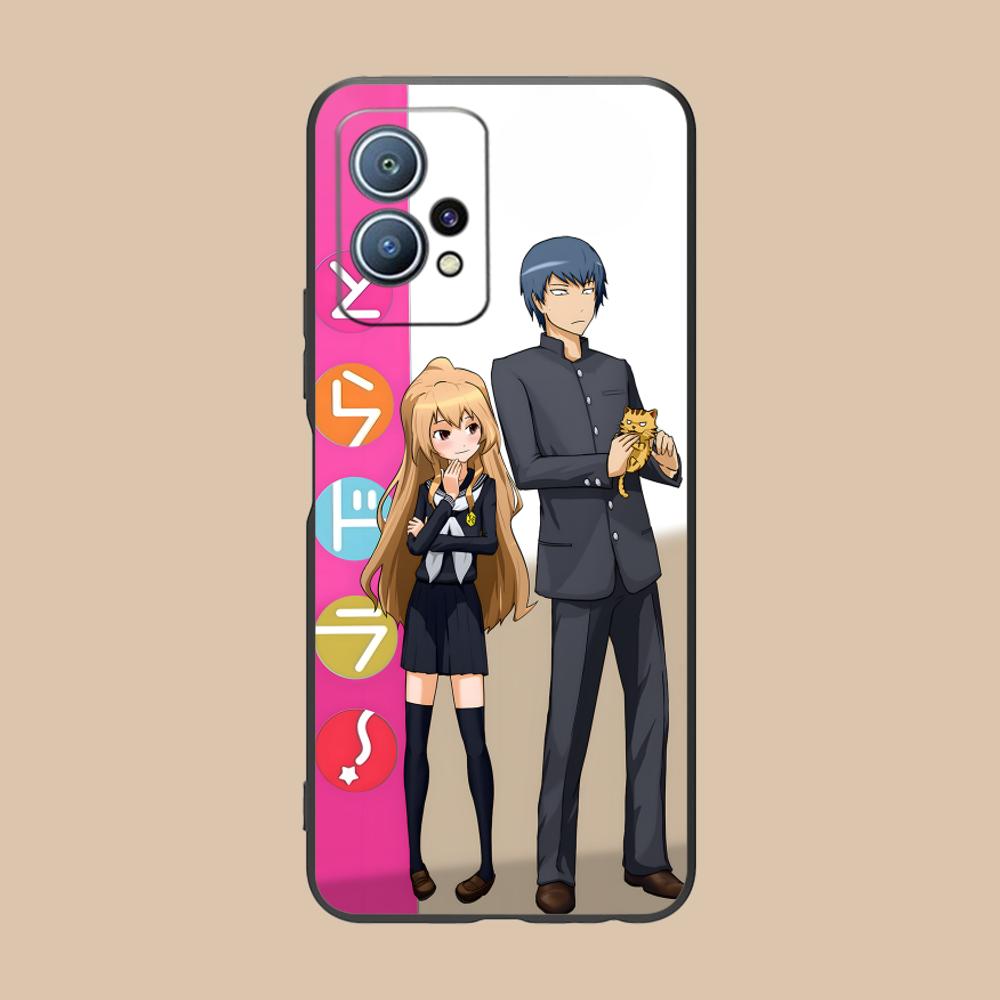 Anime Toradora Mobile Cell Phone Case for Huawei P60 P50 P40 P30 P20 P10 P9 P8 Pro Lite Plus Colorful Printing Cover Luxury